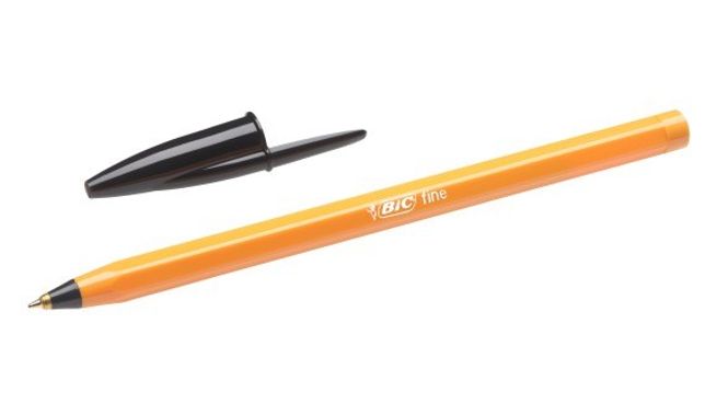 Hovedbilde BIC Orange fine Kulepenn sort 20 stk.