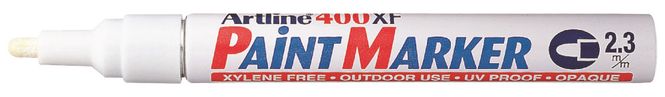 Hovedbilde Artline 400FX 2,3mm Hvit 12 stk.