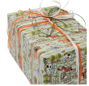 Hovedbilde Gavepapir Farmers gr&oslash;nn 57cm x 150m