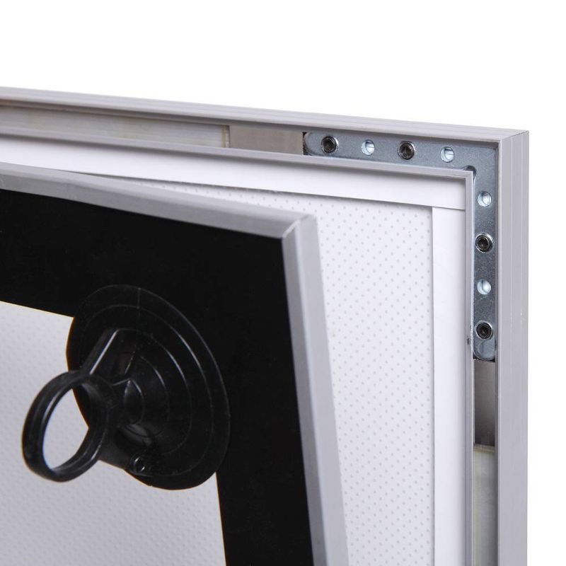 LED Veggramme 70x100cm med magnetfront 