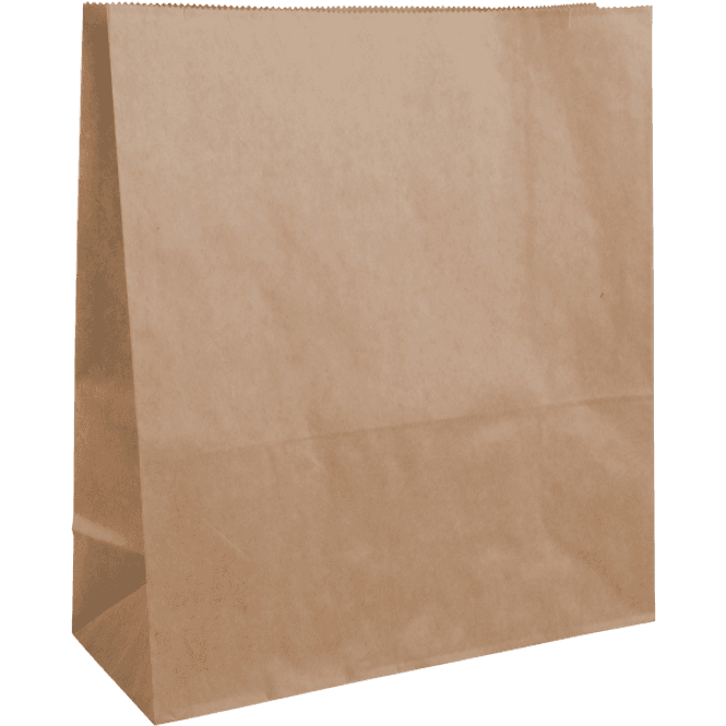 Hovedbilde Papirpose brun kraft 4 kg 500 stk.