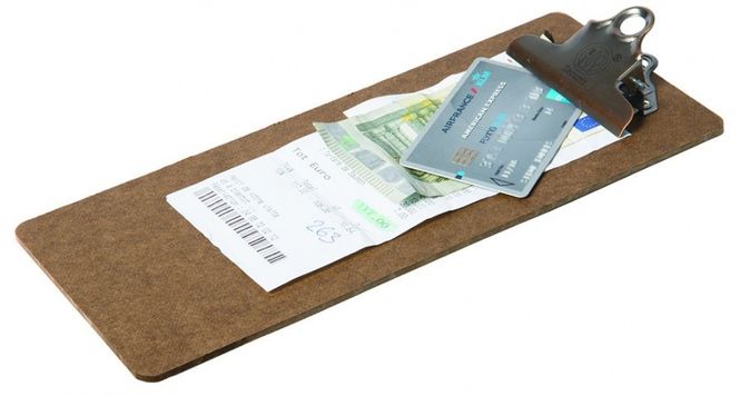 Hovedbilde Regningsholder Clipboard 27 x 11 cm