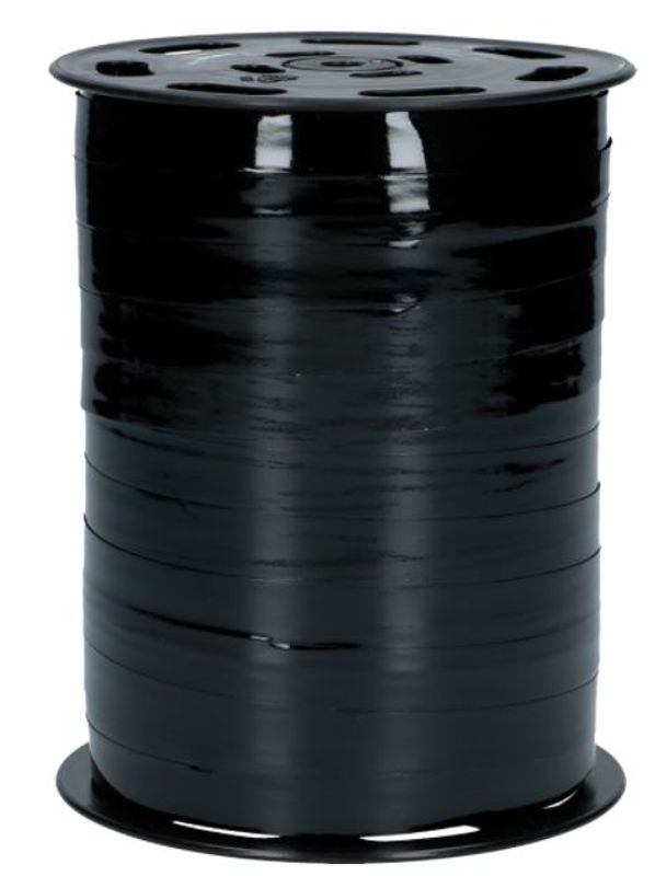 Gavebånd sort metallic 10m x 250m