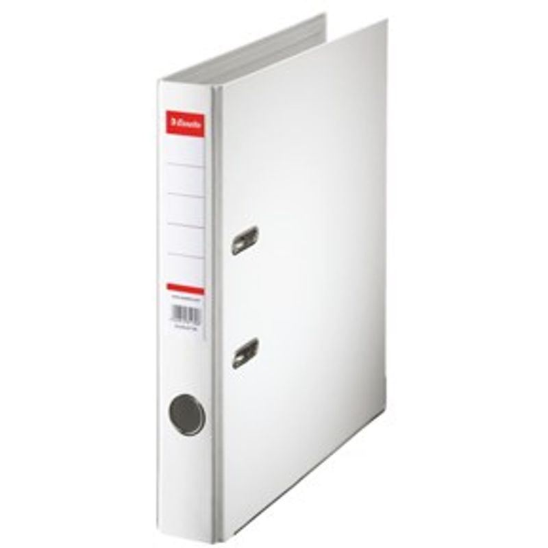Esselte Ringperm A4 50mm hvit  10 pk.