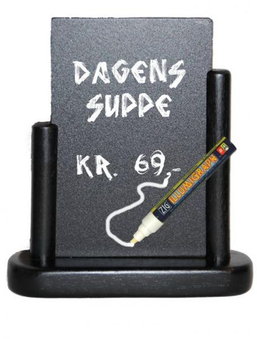 Hovedbilde Bordrytter sort A5