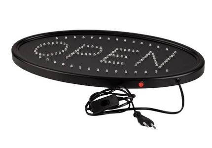 LED skilt OPEN