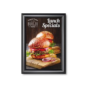 Hovedbilde Ramme A4 25mm svart