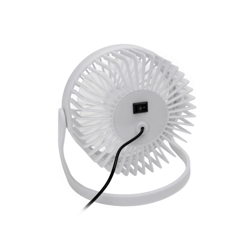 Vifte bord USB hvit