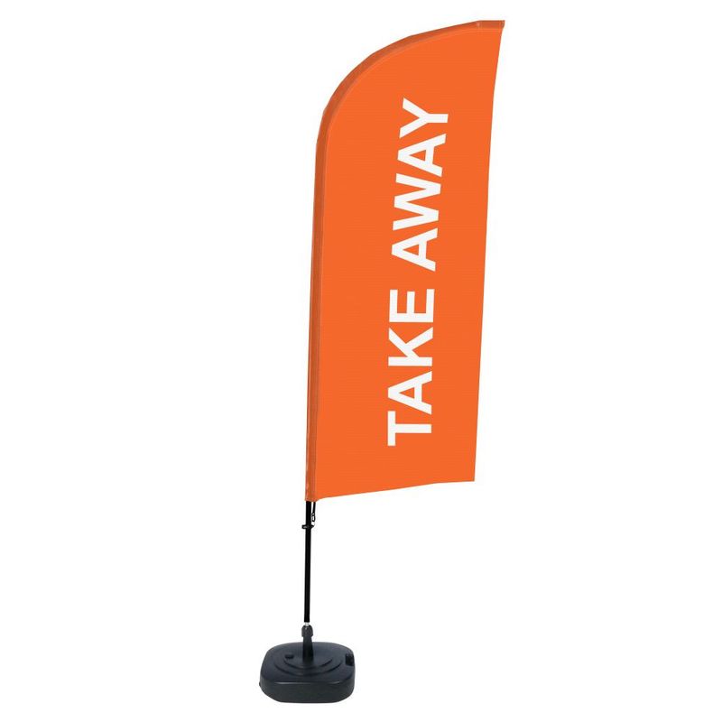 Beachflag Take Away Orange