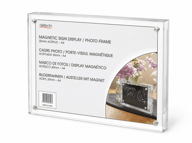 Hovedbilde Akrylblokk 30mm A4 med magnet