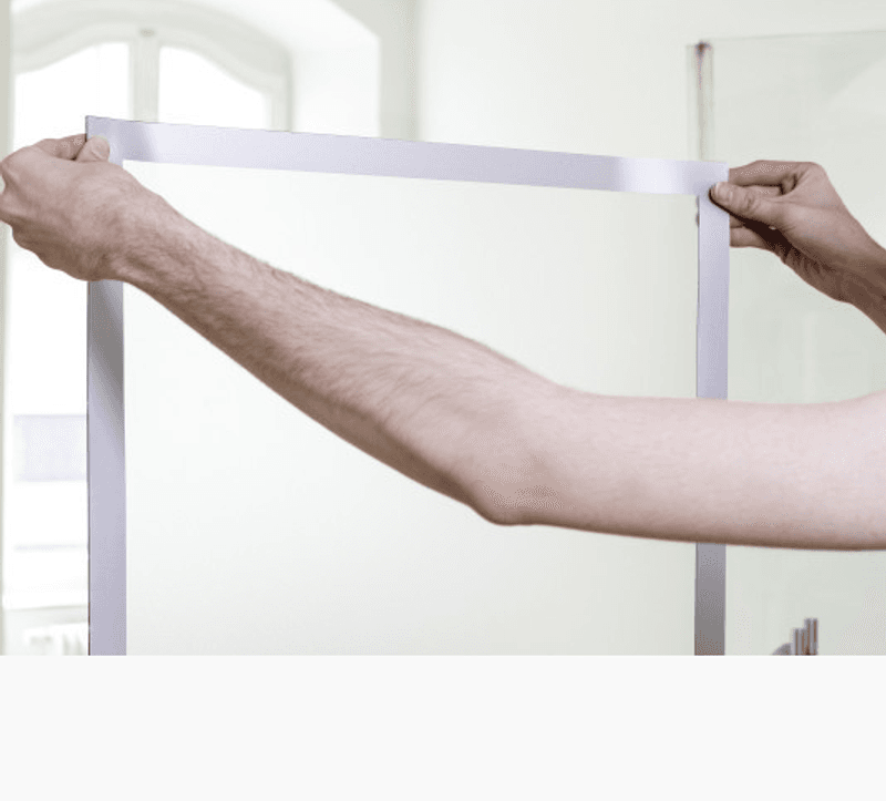 DURAFRAME® POSTER 50X70CM sølv