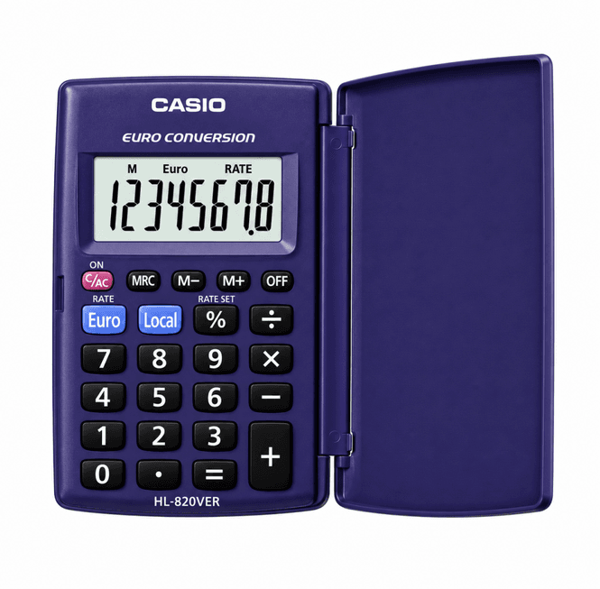Hovedbilde Lommekalkulator Casio HL-820VERA