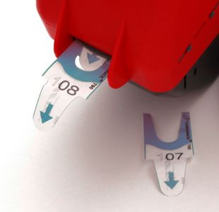 Købillett T90 blå 32mm 6 ruller