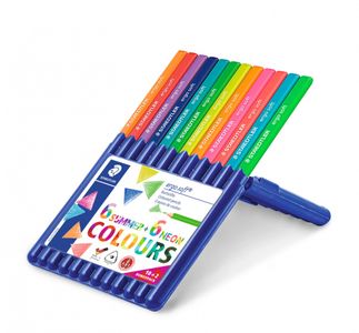 Fargeblyanter Ergosoft Jumbo assortert (12)