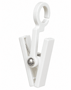 Klype mini hvit 100 stk