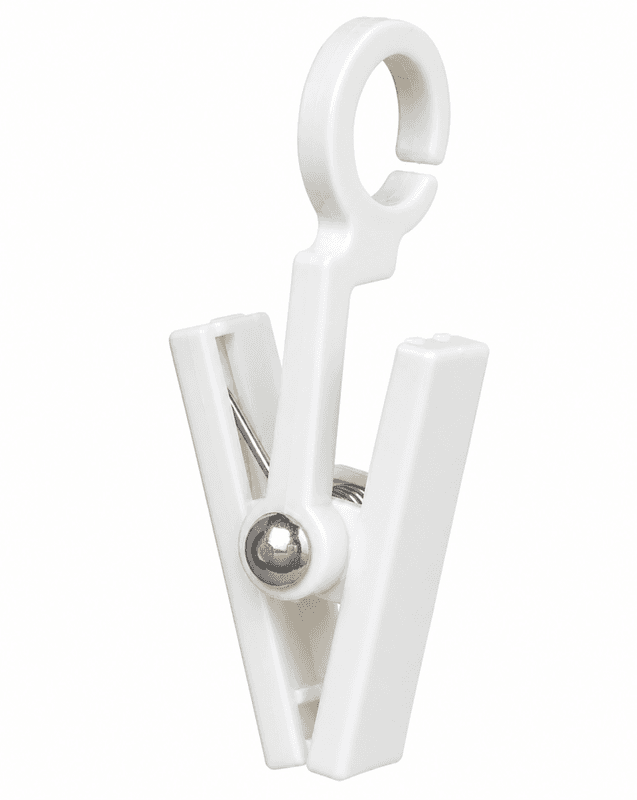 Klype mini hvit 100 stk