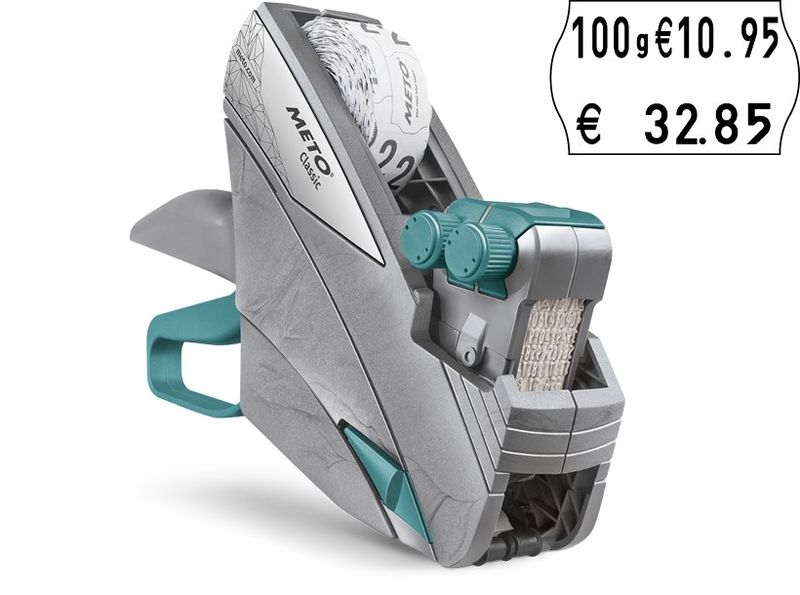 Prismaskin Meto classic 1626, 2 linjer 10+6 siffer  