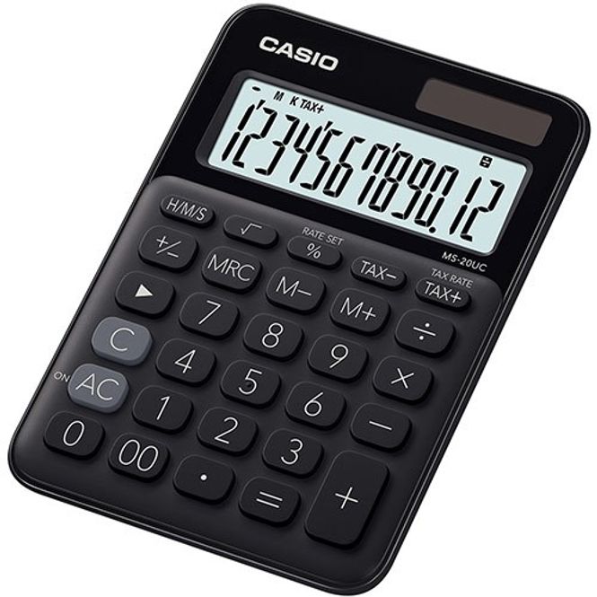 Hovedbilde Kalkulator Casio MS-20UC sort