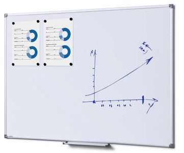 Whiteboard emaljert 1200x900 mm