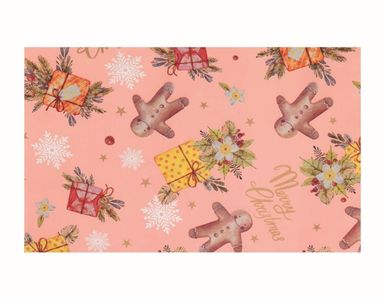 Gavepose Jul 35x50cm 50 stk  assorterte farger