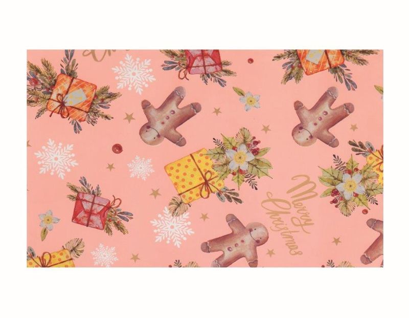 Gavepose Jul 35x50cm 50 stk  assorterte farger