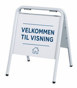 Meglerbukk A3 hvit hvit bakplate for foliering