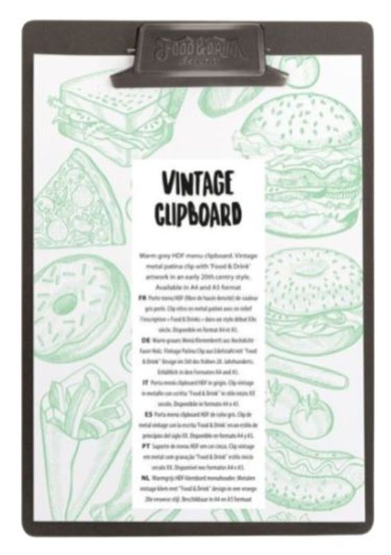 Clipboard Vintage A4 10 stk.