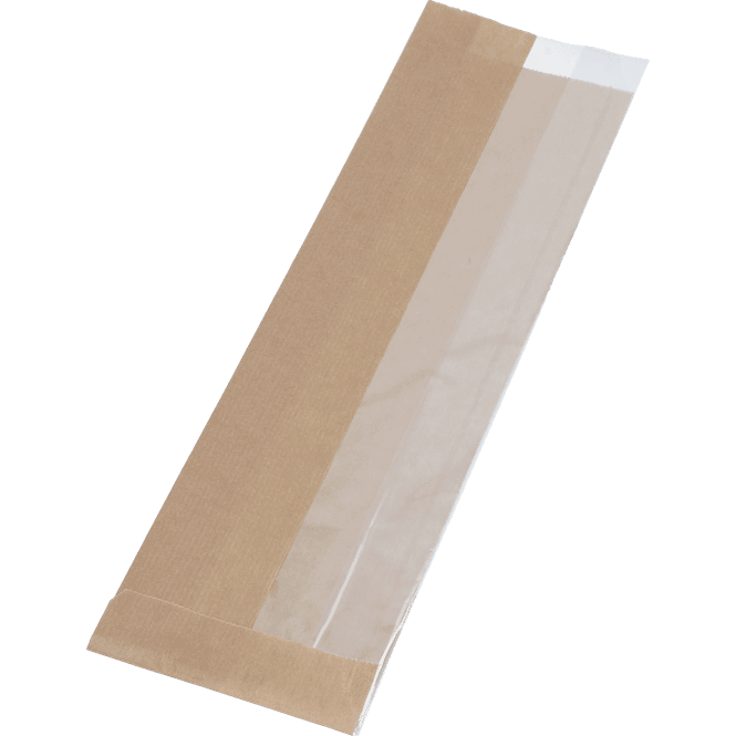 Hovedbilde Pose med vindu 10/5x35cm 1000 stk