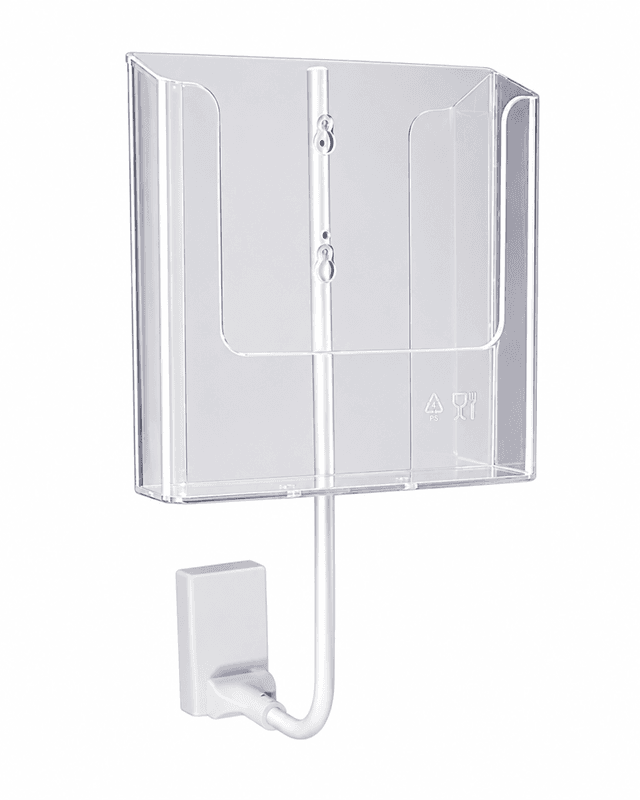 Brosjyreholder A5 med magnetarm