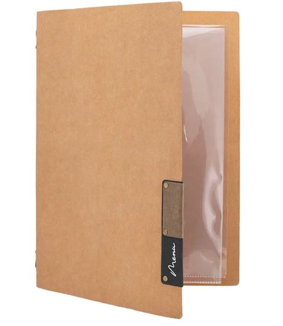 Hovedbilde Spisekart Natur A5 Beige 10 stk.