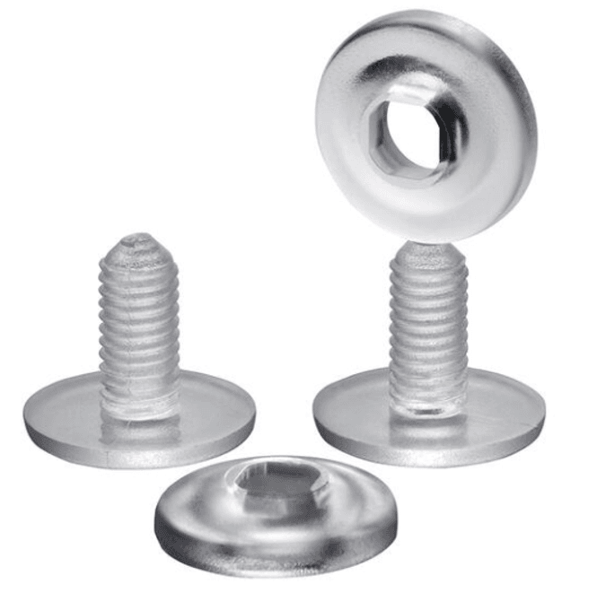 Hovedbilde Skrue Quick grip M6x6mm kunstmateriale 100 stk.