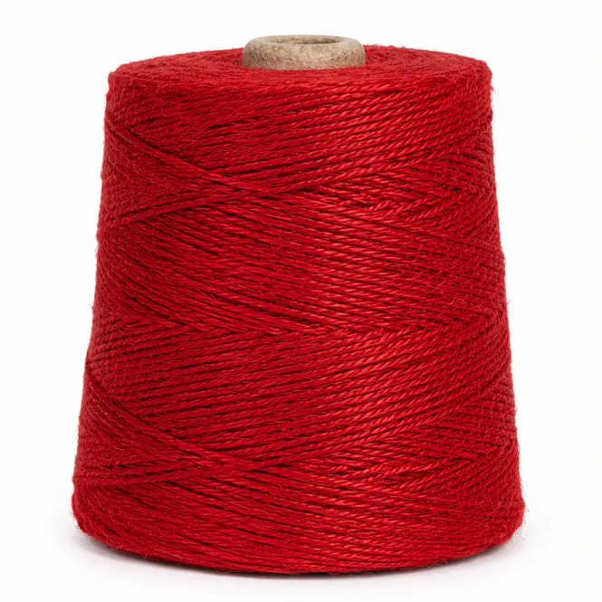 Hovedbilde Jutegarn rød 1 kg