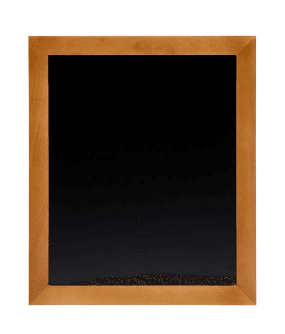 Hovedbilde Menytavle 60x80 cm teak