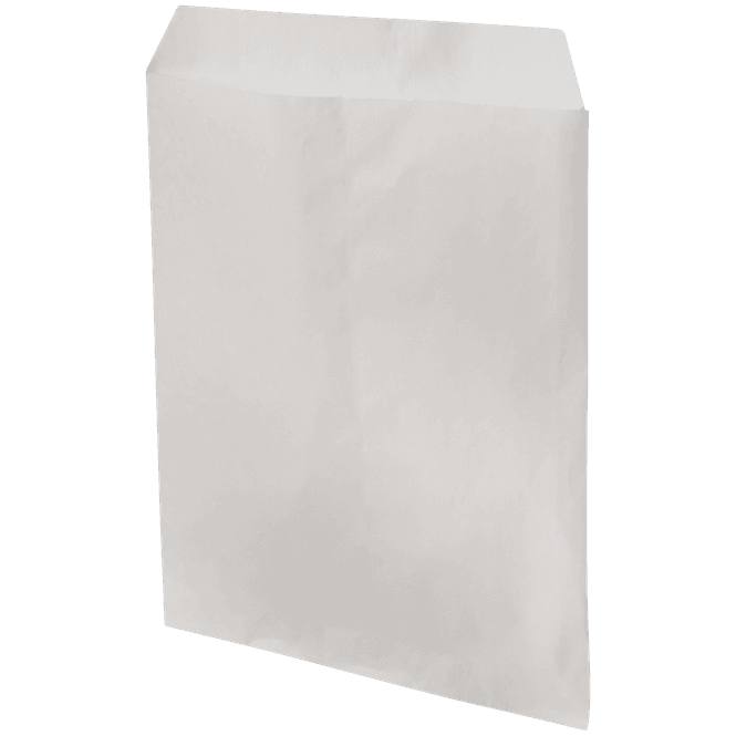 Hovedbilde Papirpose hvit 1/4 kilo 14x18cm 1500 stk.