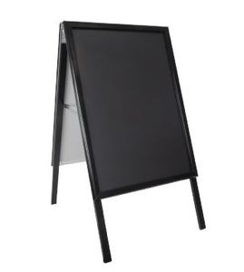Hovedbilde A-bukk aluminium med blackboard