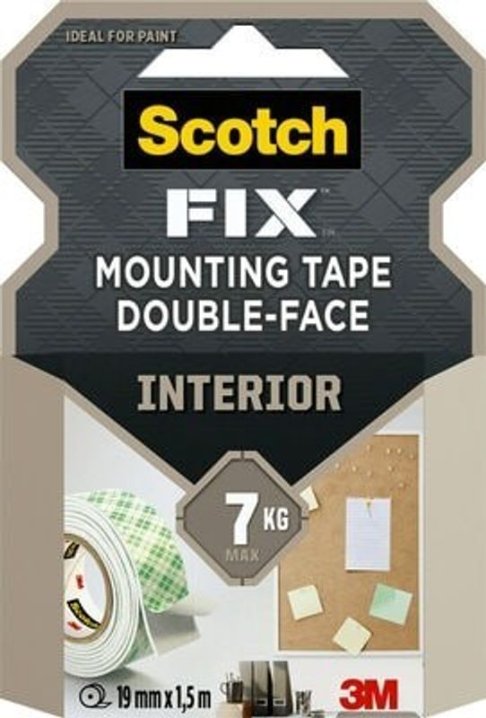 Monteringsteip 19mm x 1,5m 