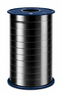 Gavebånd sort metallic 10m x 250m