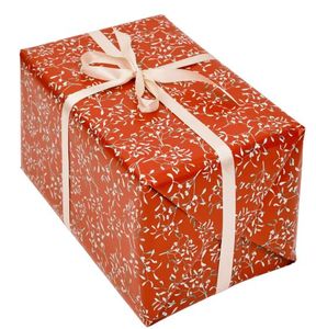 Hovedbilde Gavepapir Mistletoe red 38cmx175m