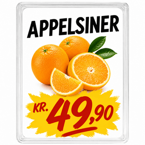 Plakatramme A4 transparent