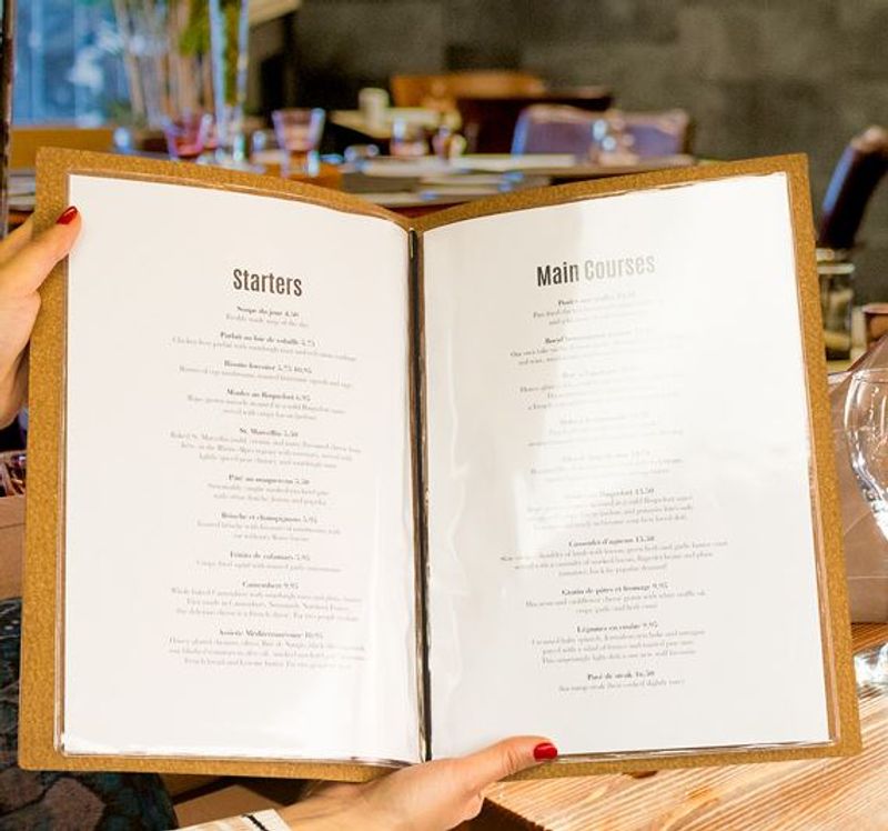 Spisekart Skinn 