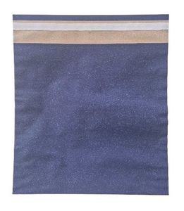 Eco papirpose med limklaff 27x26x10cm blå 100 stk