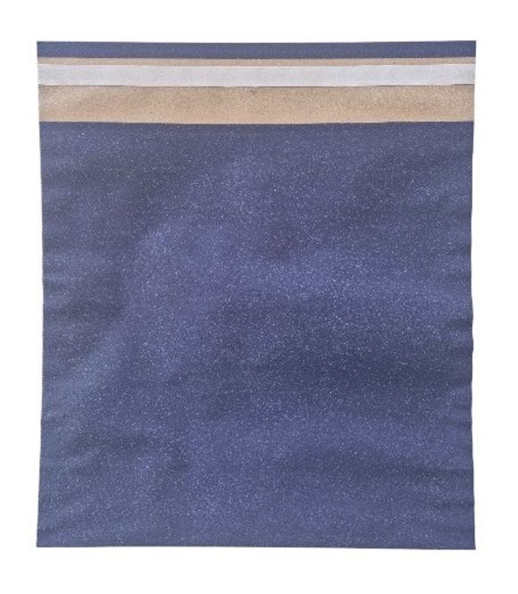 Hovedbilde Eco papirpose med limklaff 27x26x10cm blå 100 stk