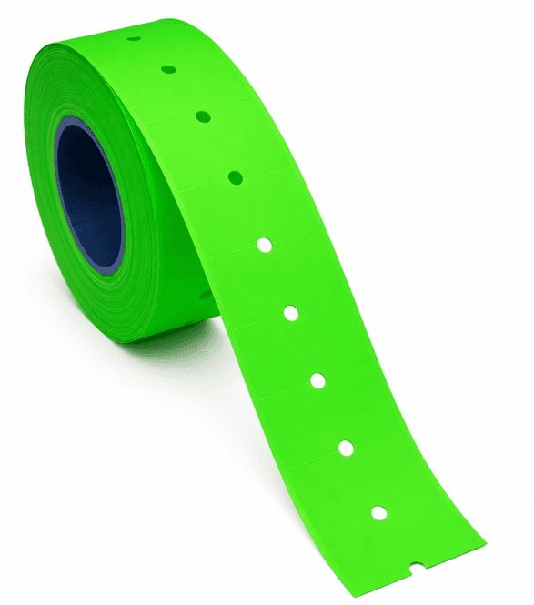 Hovedbilde Motex etikett grønn 21x12mm