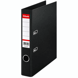 Esselte Ringperm A4 50mm sort  10 pk.