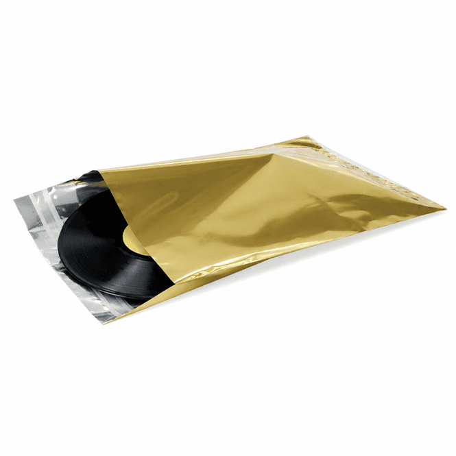 Hovedbilde Gavepose 35x47+4cm gull  50stk.