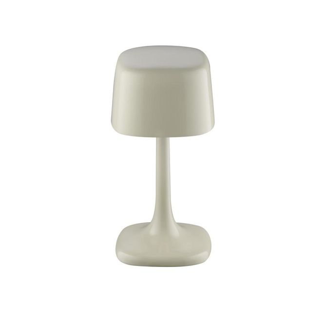 Hovedbilde Bordlampe LED oppladbar Blank cashmere / grå
