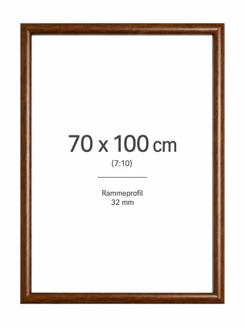Hovedbilde Ramme 70x100cm 32mm wooden finish