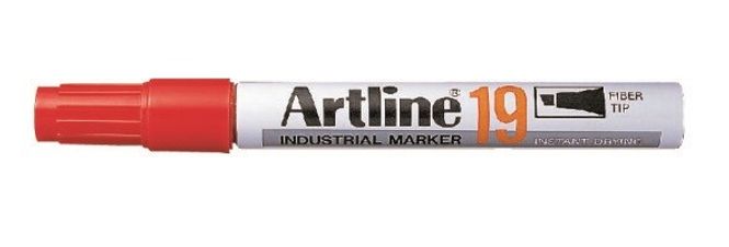 Hovedbilde Industrimerketusj Artline 19 5mm rød 12 stk.